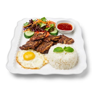 Grilled Korean BBQ Beef Rib Plate